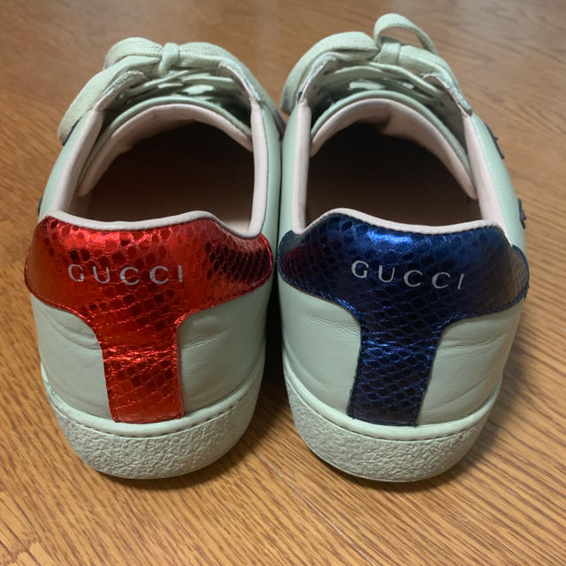 Gucci(グッチ)のGUCCI グッチ エーススニーカー 炎 メンズの靴/シューズ(スニーカー)の商品写真