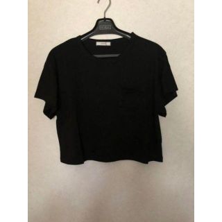 ジュエティ(jouetie)のらいむ様 jouetie ジュエティ Tシャツ ポケット付き ブラック(Tシャツ(半袖/袖なし))