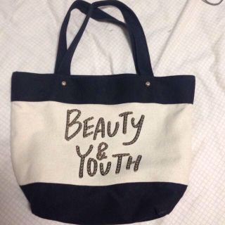 ビューティアンドユースユナイテッドアローズ(BEAUTY&YOUTH UNITED ARROWS)のビューティー＆ユース ロゴトート(トートバッグ)