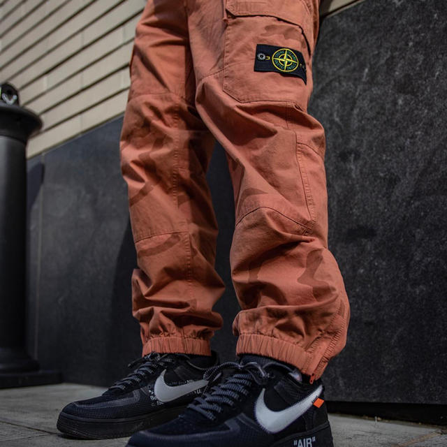 supreme stoneisland カーゴパンツ　cargo pants