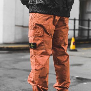 Supreme STONE ISLAND camo cargo pant