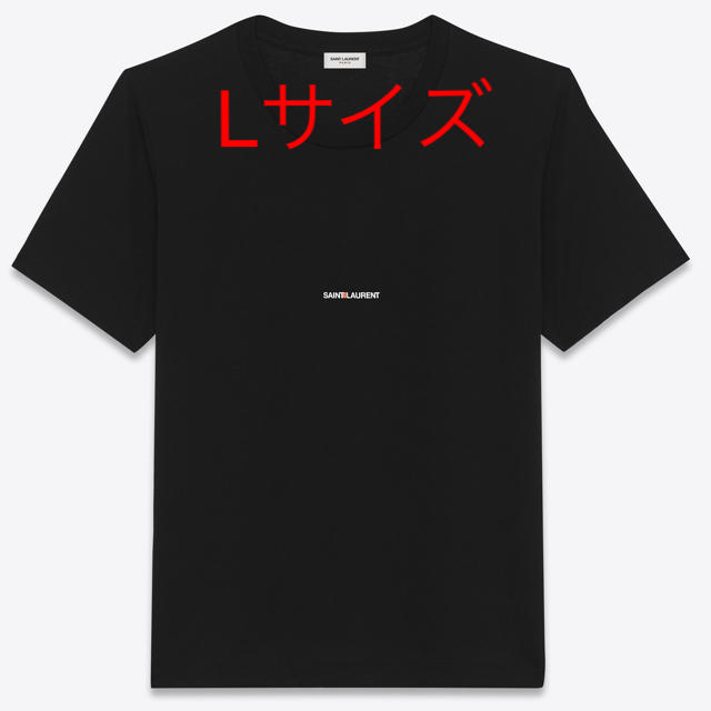 新品未使用 サンローラン ブラック Tシャツトップス