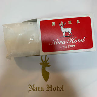 記念品 牛乳石鹸×奈良ホテル 赤箱1個