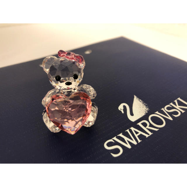 SWAROVSKI(スワロフスキー)のスワロフスキー クリスベア クリスタル 6/22まで インテリア/住まい/日用品のインテリア小物(置物)の商品写真