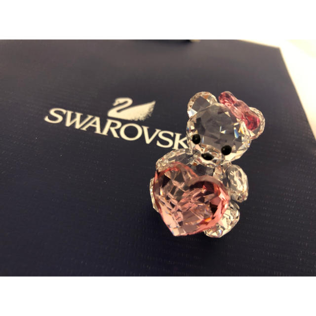 SWAROVSKI(スワロフスキー)のスワロフスキー クリスベア クリスタル 6/22まで インテリア/住まい/日用品のインテリア小物(置物)の商品写真