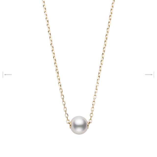 MIKIMOTO - MIKIMOTO 一粒パールネックレス♡7mm 18kの通販 by ちょこまろん｜ミキモトならラクマ