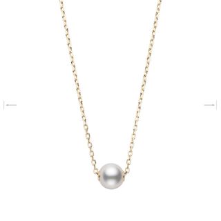 MIKIMOTO - MIKIMOTO 一粒パールネックレス 7mm 18kの通販 by