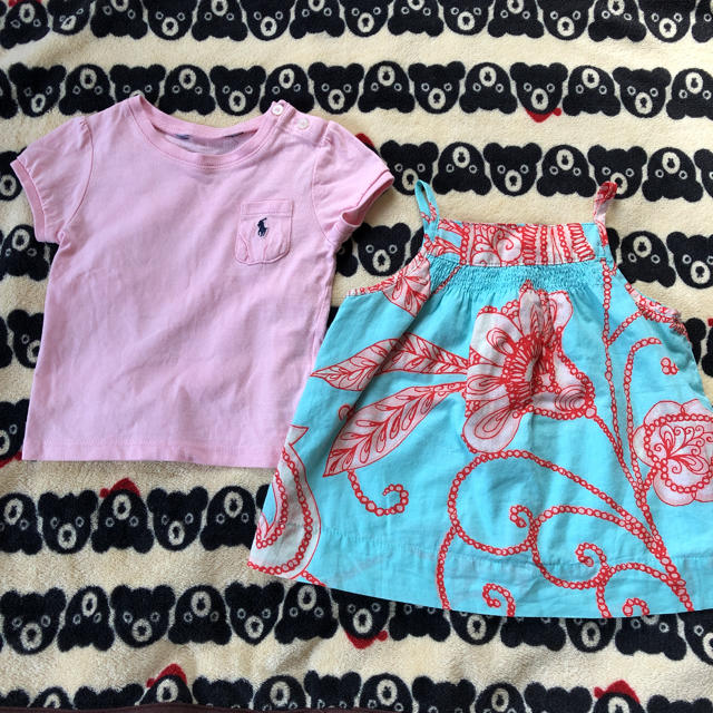 POLO RALPH LAUREN(ポロラルフローレン)のポロラルフローレン babyGAP Tシャツ チュニック 80 女の子 キッズ/ベビー/マタニティのベビー服(~85cm)(シャツ/カットソー)の商品写真