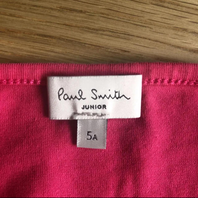 Paul Smith(ポールスミス)のポールスミス Tシャツ 5A キッズ/ベビー/マタニティのキッズ服女の子用(90cm~)(Tシャツ/カットソー)の商品写真