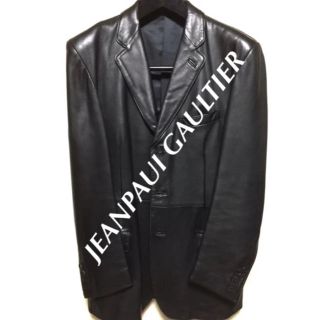 ジャンポールゴルチエ(Jean-Paul GAULTIER)のジャンポールゴルチエ GAULTIER HOMME ラムスキン ジャケット(レザージャケット)