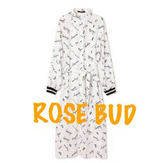 ローズバッド(ROSE BUD)のROSE BUD ローズバッド ☆ロング シャツ ワンピース(ロングワンピース/マキシワンピース)