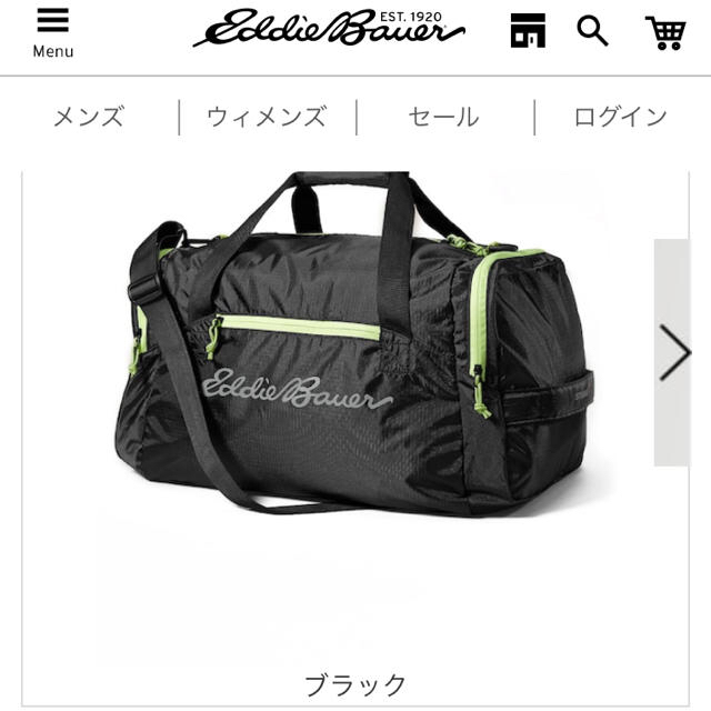 Eddie Bauer(エディーバウアー)のエディバウアー ダッフルバッグ メンズのバッグ(ボストンバッグ)の商品写真