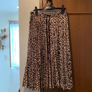 ザラ(ZARA)のZARA  レオパード柄スカート(ロングスカート)