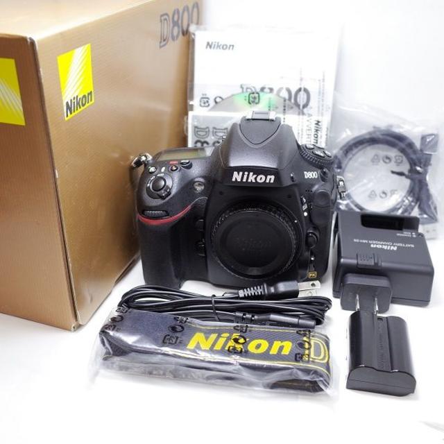 【総ショット数8,950】Nikon D800 ボディ