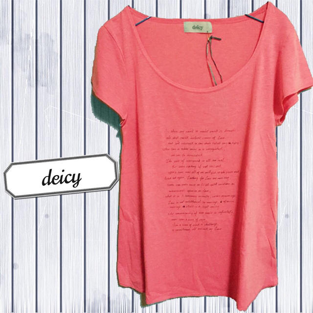 deicy(デイシー)の新品！deicyTシャツカットソー レディースのトップス(Tシャツ(半袖/袖なし))の商品写真