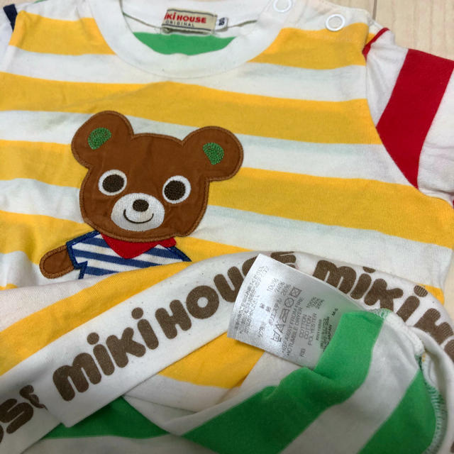 mikihouse(ミキハウス)のミキハウス Tシャツ 80 キッズ/ベビー/マタニティのキッズ服男の子用(90cm~)(Tシャツ/カットソー)の商品写真