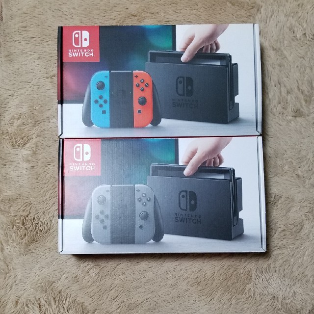 ディズニープリンセスのベビーグッズも大集合 Switch 任天堂 グレー 新品未使用 4点セット ネオンブルー ネオンレッド 家庭用ゲーム機本体 ディズニープリンセスのベビーグッズも大集合 Switch 任天堂 グレー 新品未使用 4点セット ネオンブルー ネオンレッド 家庭用ゲーム機本体