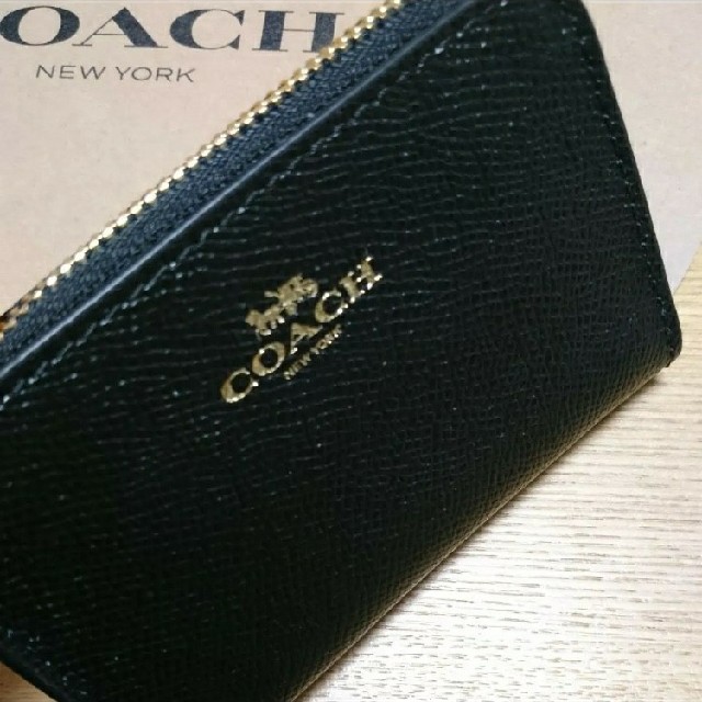 COACH(コーチ)の⭐新品⭐ コーチ COACH 小銭入れ ⭐ ブラック ⭐ メンズのファッション小物(コインケース/小銭入れ)の商品写真