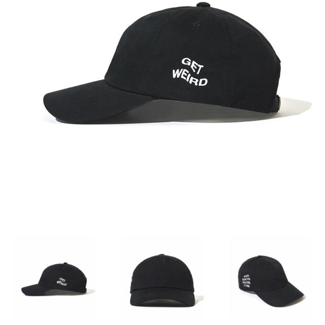 ASSC 19SS Get Weird Black Cap キャップ