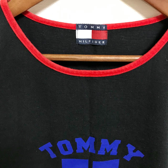 TOMMY HILFIGER(トミーヒルフィガー)のトミーヒルフィガー 90S タンクトップ プリント vintage メンズのトップス(Tシャツ/カットソー(半袖/袖なし))の商品写真