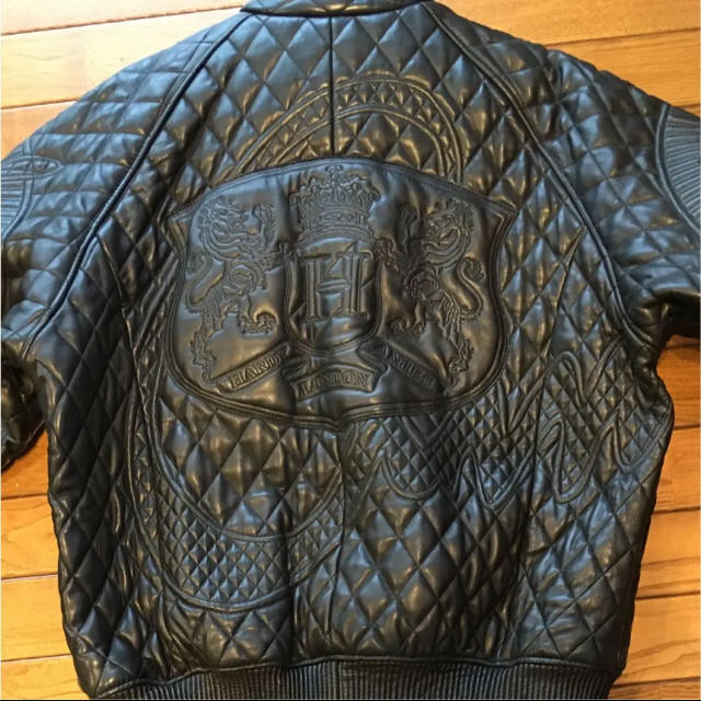 HARDY AMIES - お宝品!羊皮の革ジャン、ミナミの帝王 レア品 HARDY AMIES - お宝品!羊皮の革ジャン、ミナミの帝王 レア品