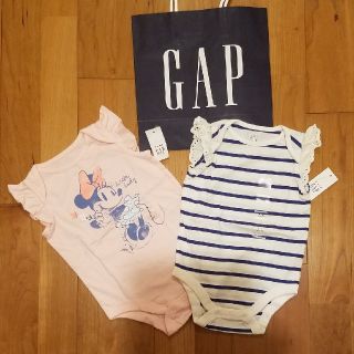 ベビーギャップ(babyGAP)の70 ロンパース　2枚　セット(ロンパース)