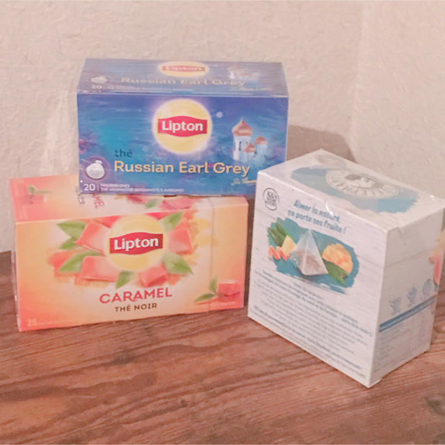 Liptonセット フランス製 食品/飲料/酒の飲料(茶)の商品写真