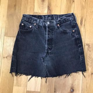 リーバイス(Levi's)のリーバイス ブラックデニムミニスカート(ミニスカート)