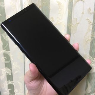 エーユー(au)のGalaxy note9　SIMロック解除済み(スマートフォン本体)