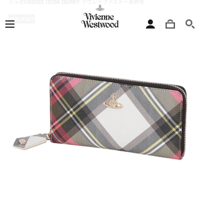 VivienneWestwood  ラウンドファスナー長財布