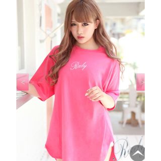 レディー(Rady)のrady♡Rady Ｔシャツ❣️コーラルピンク新品❣️(Tシャツ(半袖/袖なし))