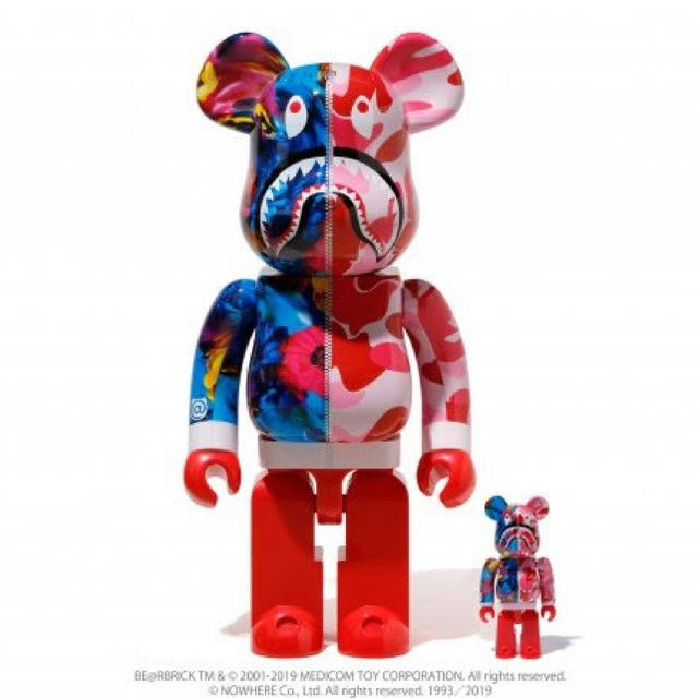 BE@RBRICK BAPE mika ninagawa SHARK