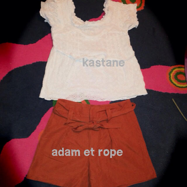 Kastane(カスタネ)のコットンブラウス レディースのトップス(シャツ/ブラウス(半袖/袖なし))の商品写真