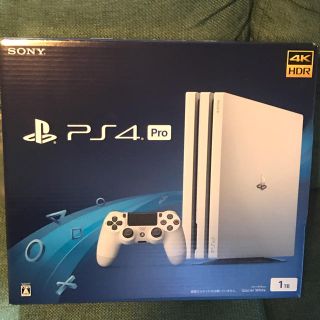 プレイステーション4(PlayStation4)の新品 PlayStation 4 Pro グレイシャー・ホワイト 1TB  (家庭用ゲーム機本体)