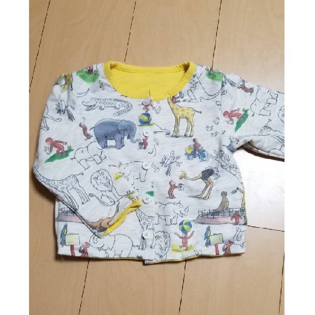 Design Tshirts Store graniph(グラニフ)のグラニフ カーディガン キッズ/ベビー/マタニティのキッズ服女の子用(90cm~)(カーディガン)の商品写真