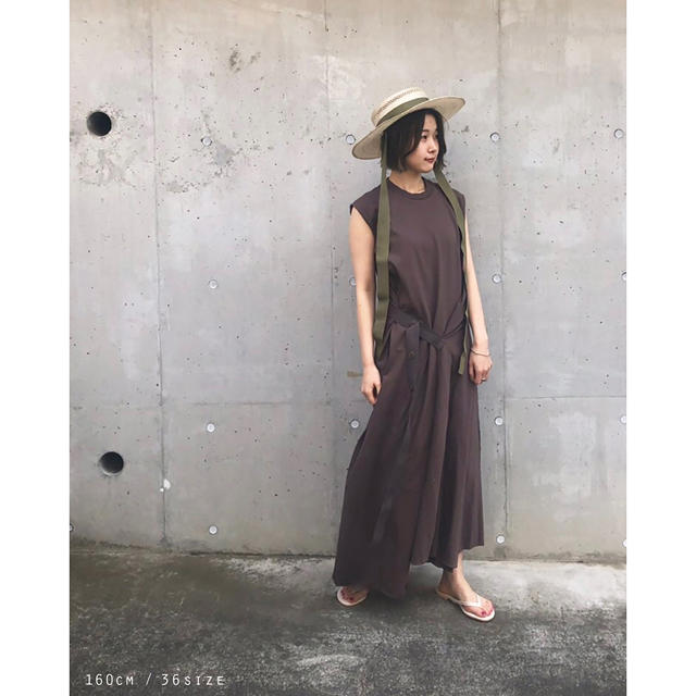 TODAYFUL(トゥデイフル)のtodayful  Cotton Cache-coeur Dress 完売 レディースのワンピース(ロングワンピース/マキシワンピース)の商品写真