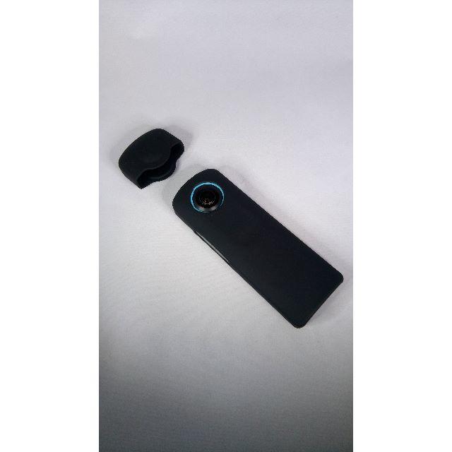 RICOH(リコー)のRICOH THETA SC (ブルー) ＋シリコンカバー他 スマホ/家電/カメラのカメラ(コンパクトデジタルカメラ)の商品写真