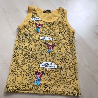 ヒステリックミニ(HYSTERIC MINI)のヒスミニ  タンクトップ 120cm(Tシャツ/カットソー)