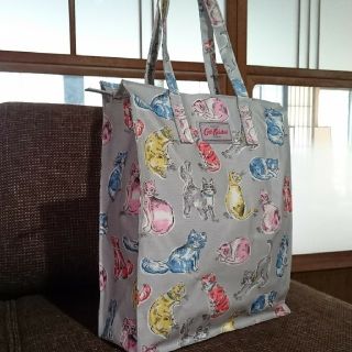 キャスキッドソン(Cath Kidston)のキャス・キッドソンねこ柄トート(トートバッグ)