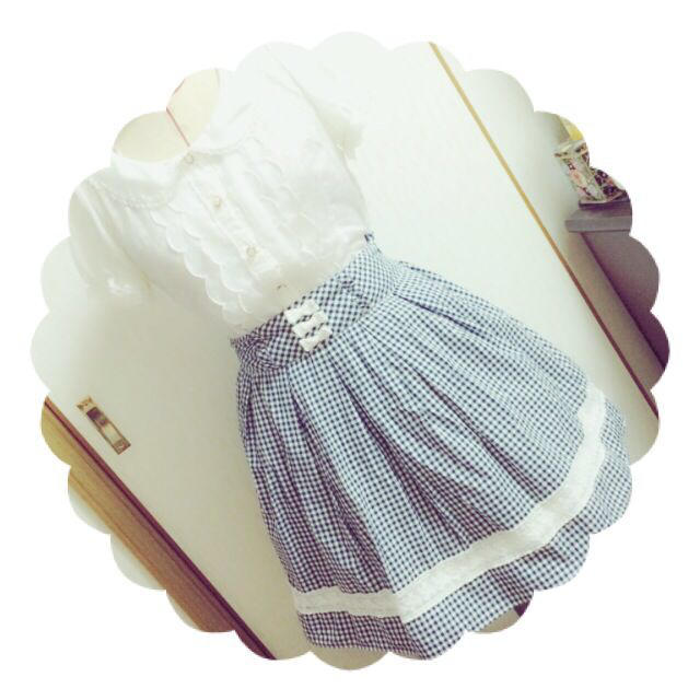 LODISPOTTO(ロディスポット)のギンガムチェック×リボンのスカート♡ レディースのスカート(ひざ丈スカート)の商品写真