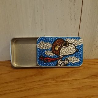 スヌーピー(SNOOPY)の【購入者様専用】スヌーピー缶(小物入れ)