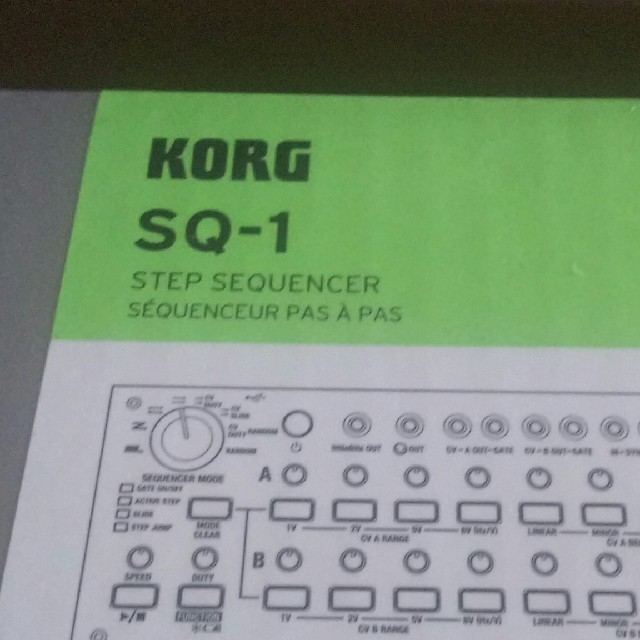 KORG(コルグ)のKORG SQ-1  ステップシーケンサー 楽器の楽器 その他(その他)の商品写真