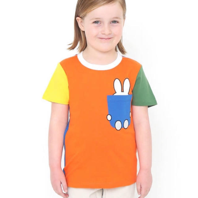 Design Tshirts Store graniph(グラニフ)のグラニフ ミッフィー Tシャツ 90 キッズ キッズ/ベビー/マタニティのキッズ服女の子用(90cm~)(Tシャツ/カットソー)の商品写真