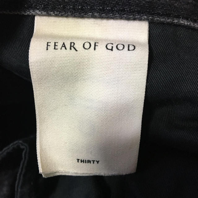 FEAR OF GOD(フィアオブゴッド)の fear of god holy water jean 30インチ デニム メンズのパンツ(デニム/ジーンズ)の商品写真