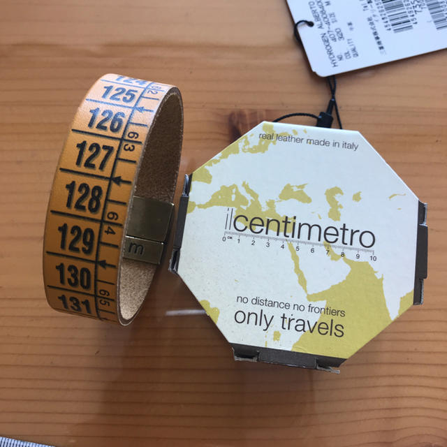 ilcentimetro イルセンチメトロ レザーブレスレット イタリア製  メンズのアクセサリー(ブレスレット)の商品写真