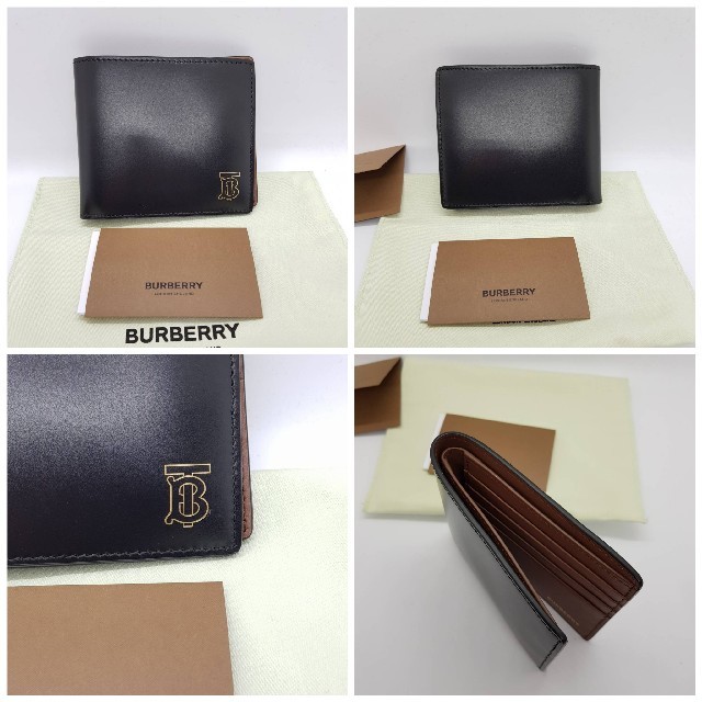 BURBERRY(バーバリー)の[新品][正規品] 19年新作バーバリBurberry 二つ折り財布 メンズのファッション小物(折り財布)の商品写真