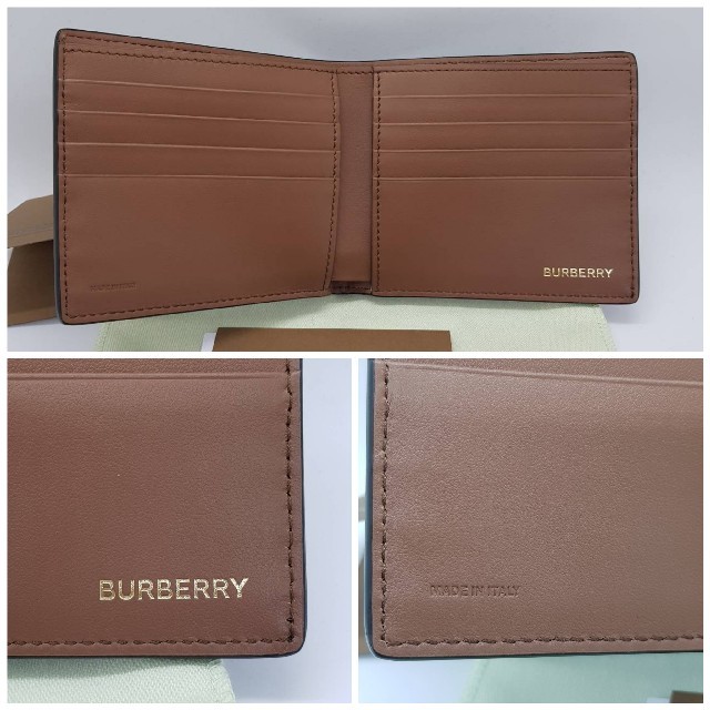 BURBERRY(バーバリー)の[新品][正規品] 19年新作バーバリBurberry 二つ折り財布 メンズのファッション小物(折り財布)の商品写真