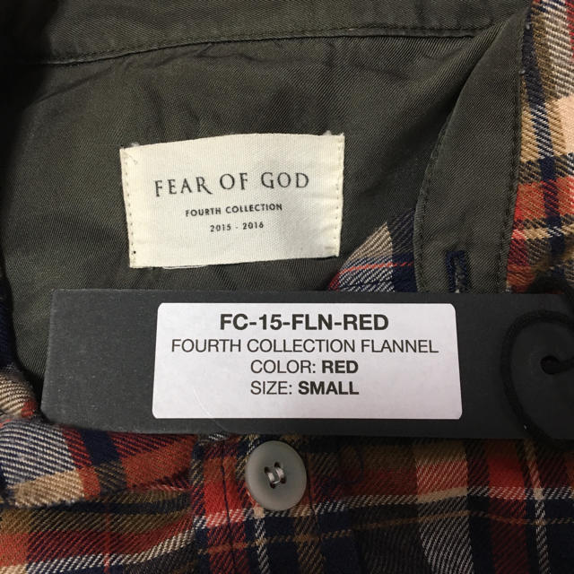 FEAR OF GOD(フィアオブゴッド)の fear of god 4th collection Sサイズ ネルシャツ メンズのトップス(シャツ)の商品写真