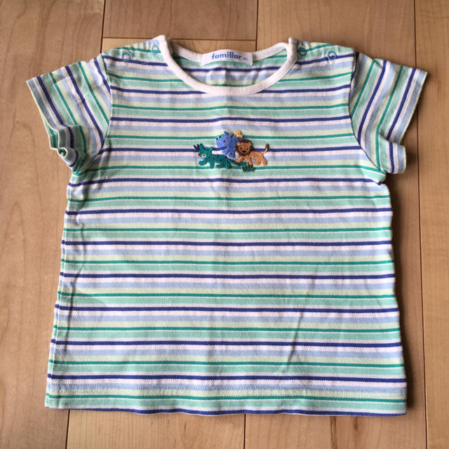 familiar(ファミリア)の男の子・Tシャツ 80cm キッズ/ベビー/マタニティのベビー服(~85cm)(Ｔシャツ)の商品写真