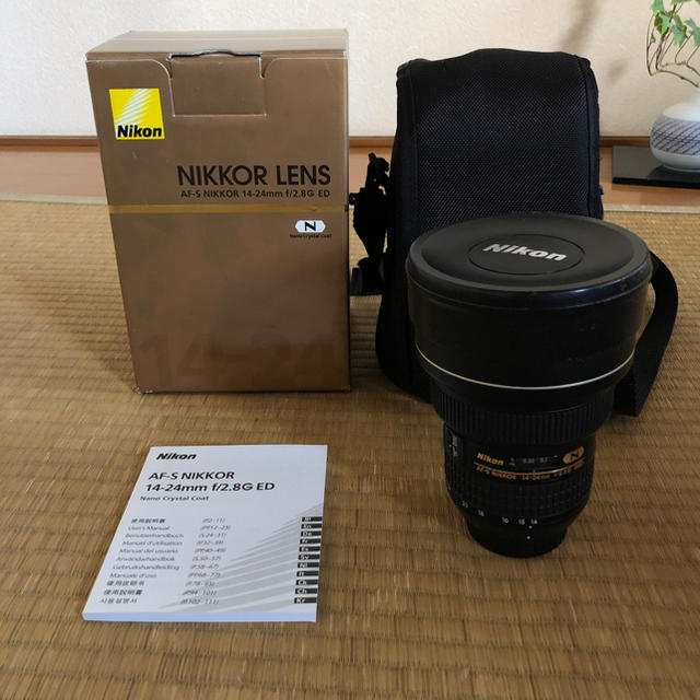 Nikon(ニコン)の【美品】Nikon AF-S Nikkor 14-24mm F2.8G ED スマホ/家電/カメラのカメラ(レンズ(ズーム))の商品写真